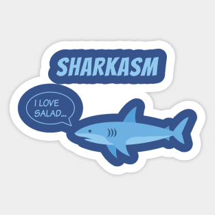 Sharkasm Sticker